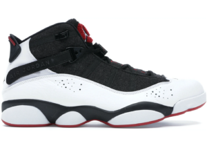 Giày Nike Jordan 6 Rings Black White Red 322992-012