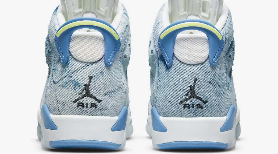 Giày Nike Jordan 6 Retro Washed Denim DM9045-100 - Ảnh 6