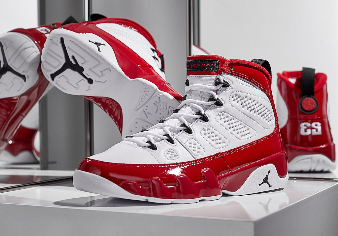 Giày Nike Air Jordan 9 Retro 'Gym Red' 302370-160 - Ảnh 7