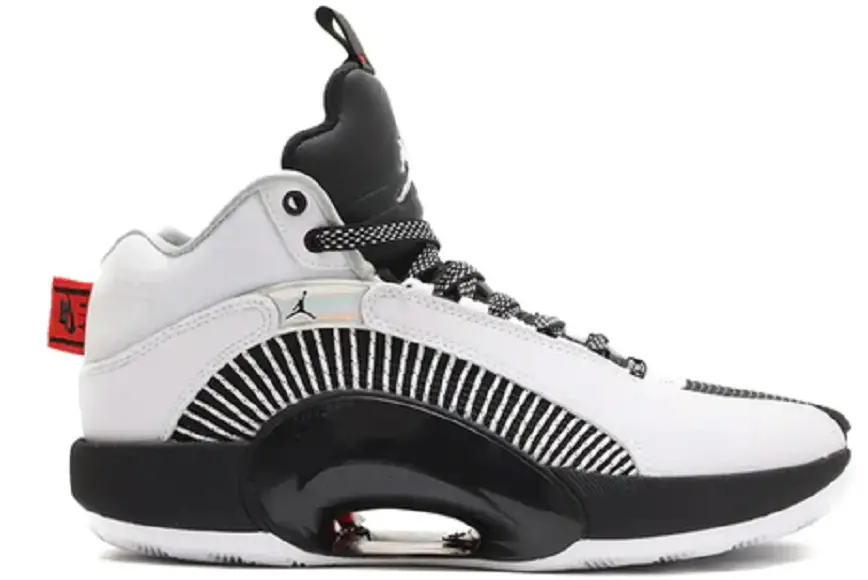 Giày Nike Air Jordan 35 Low GS ‘Black White Red’ CQ9433-101