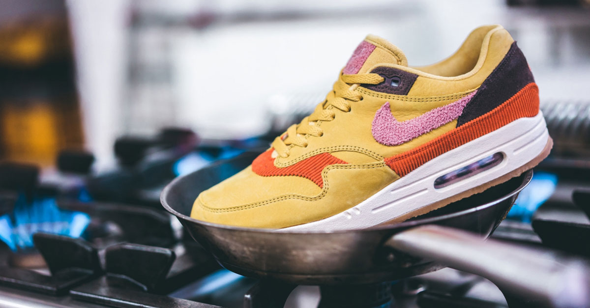 Giày Nike Air Max 1 Crepe 'Wheat Gold Rust Pink' CD7861-700 - Ảnh 5