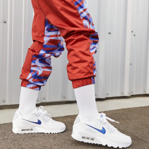 Giay Nike Air Max 90 'White Blue' DX0115-100