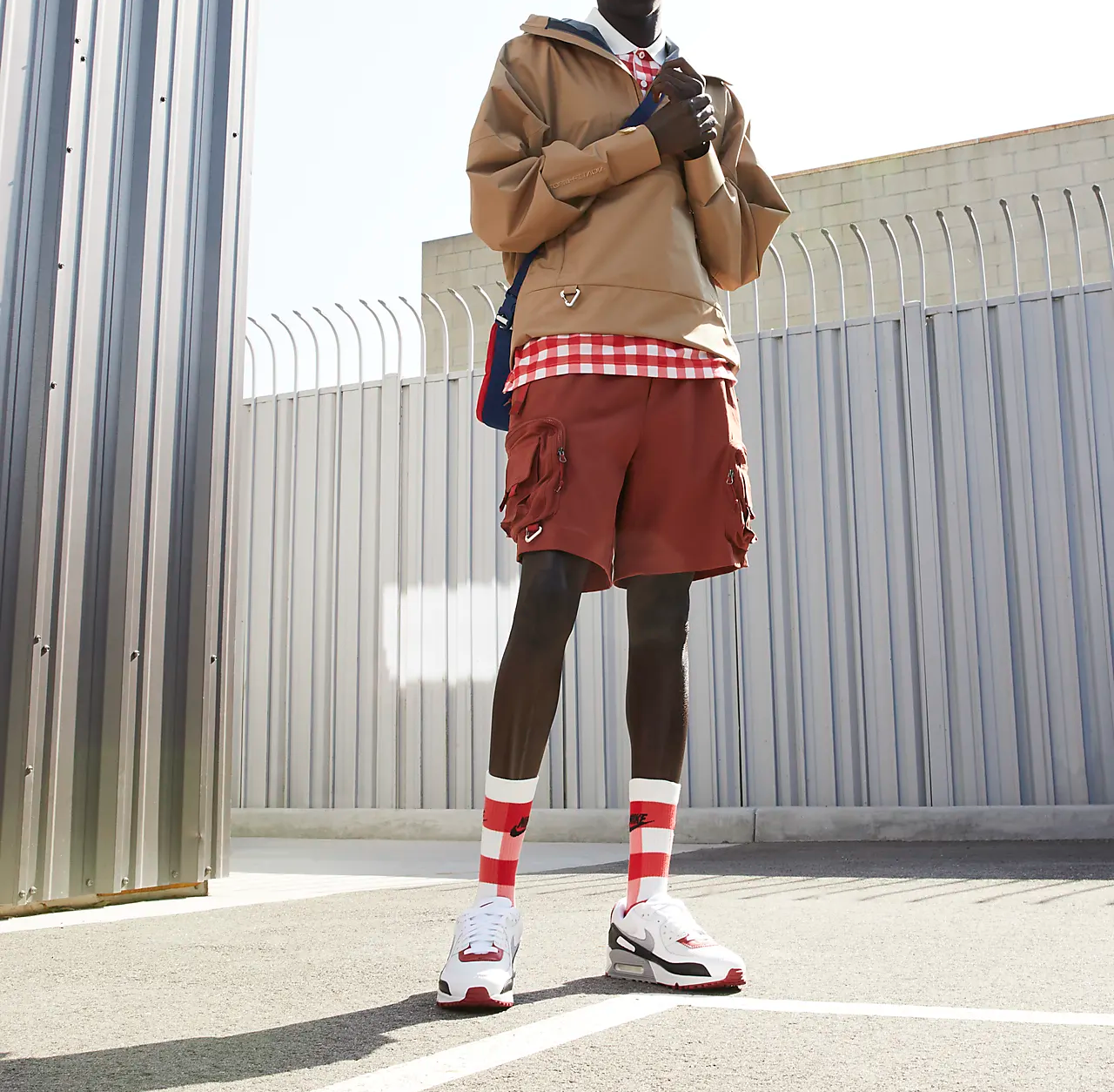 Giày Nike Air Max 90 'Photon Dust Varsity Red' DO8902-001 - Ảnh 4