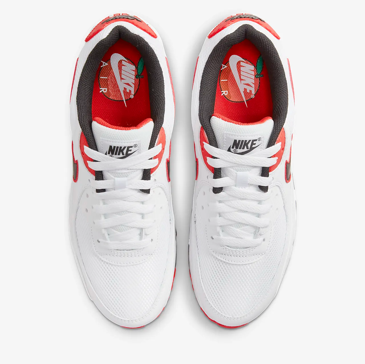 Giày Nike Air Max 90 'White Max Orange' DO8903-100 - Ảnh 6