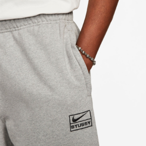 Quan Nike x Stussy Fleece Sweatpants 'Grey' DO9340-063