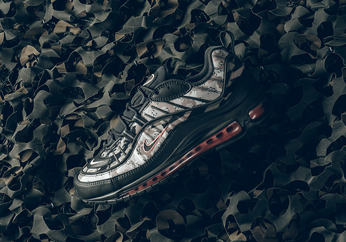 Giày Nike Air Max 98 'Desert Camo' AQ6156-300 - Ảnh 2