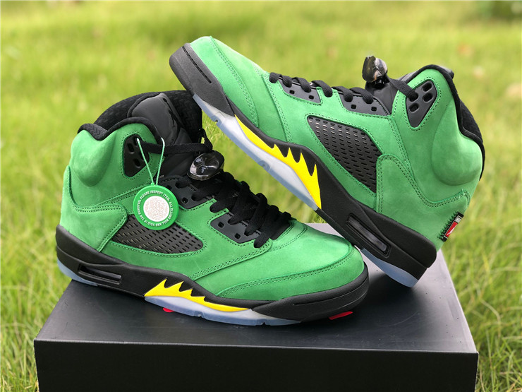 Giày Nike Air Jordan 5 Retro SE 'Oregon' CK6631-307 - Ảnh 4