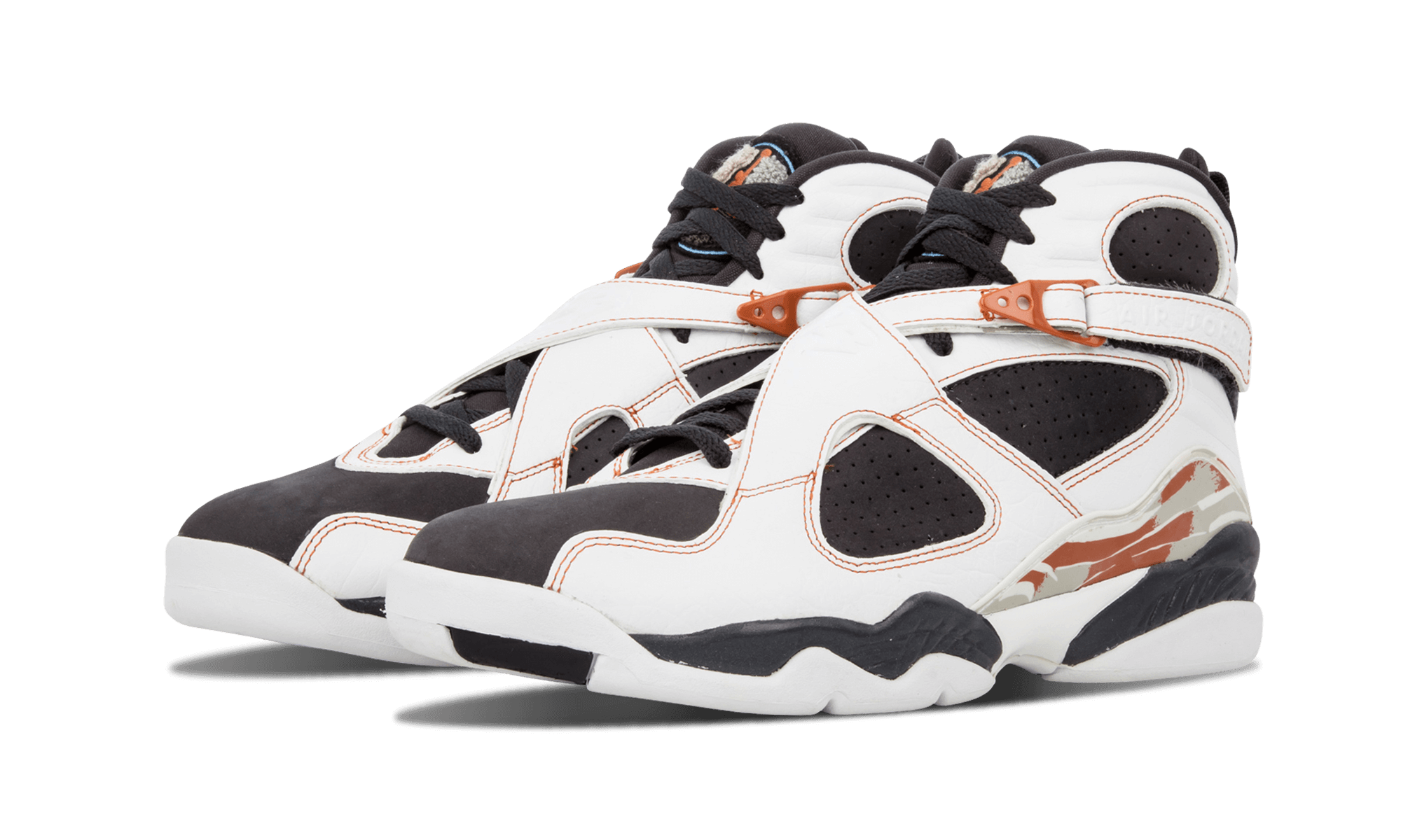 Giày Nike Air Jordan 8 Retro LS 'Black Toe' 317258-104 - Ảnh 2