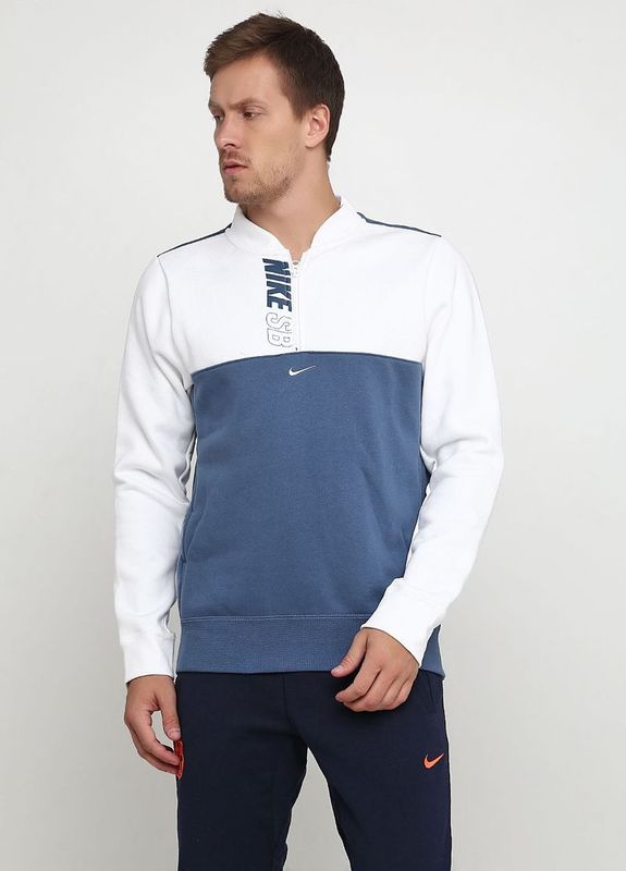 Áo Nike SB Skateboarding Pullover Mock Neck Thunderstorm AJ9735-100 - Ảnh 2