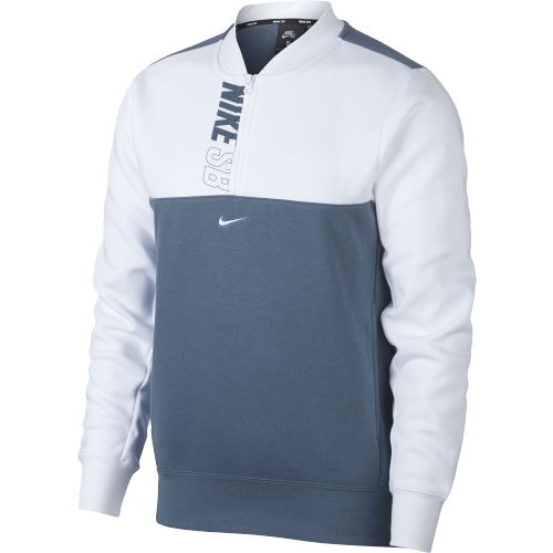 Áo Nike SB Skateboarding Pullover Mock Neck Thunderstorm AJ9735-100