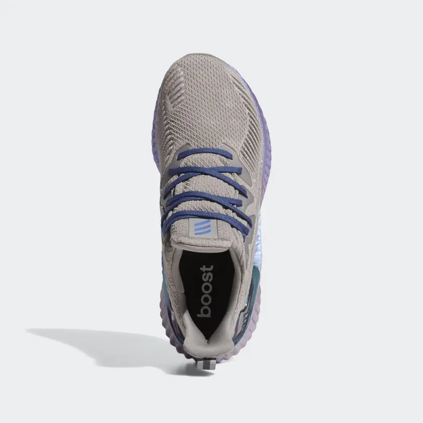 Alternative view of Giày Adidas AlphaBoost 'Grey Iridescent' EG1440