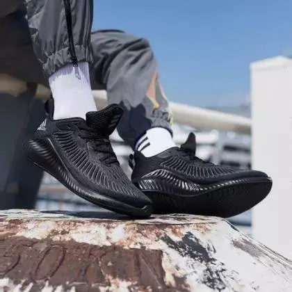 Alternative view of Giày Adidas Alphabounce Plus 'Core Black' G28584