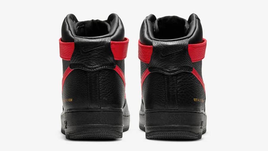 Giay Nike Air Force 1 x ALYX High "Black University Red" CQ4018-004