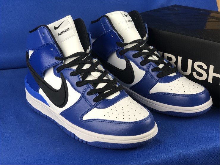 Giày Nike AMBUSH x Dunk High 'Deep Royal' CU7544-400 - Ảnh 6