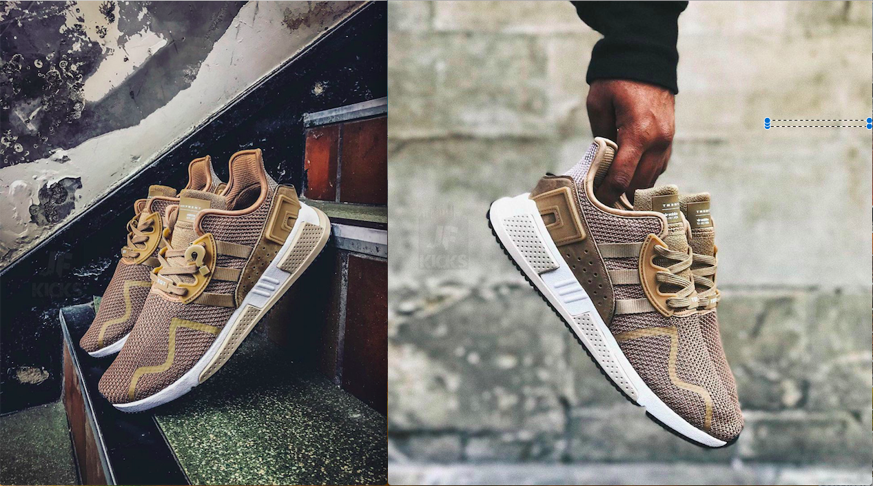 Giày Adidas Size x EQT Cushion ADV Cardboard DB0656 - Ảnh 3