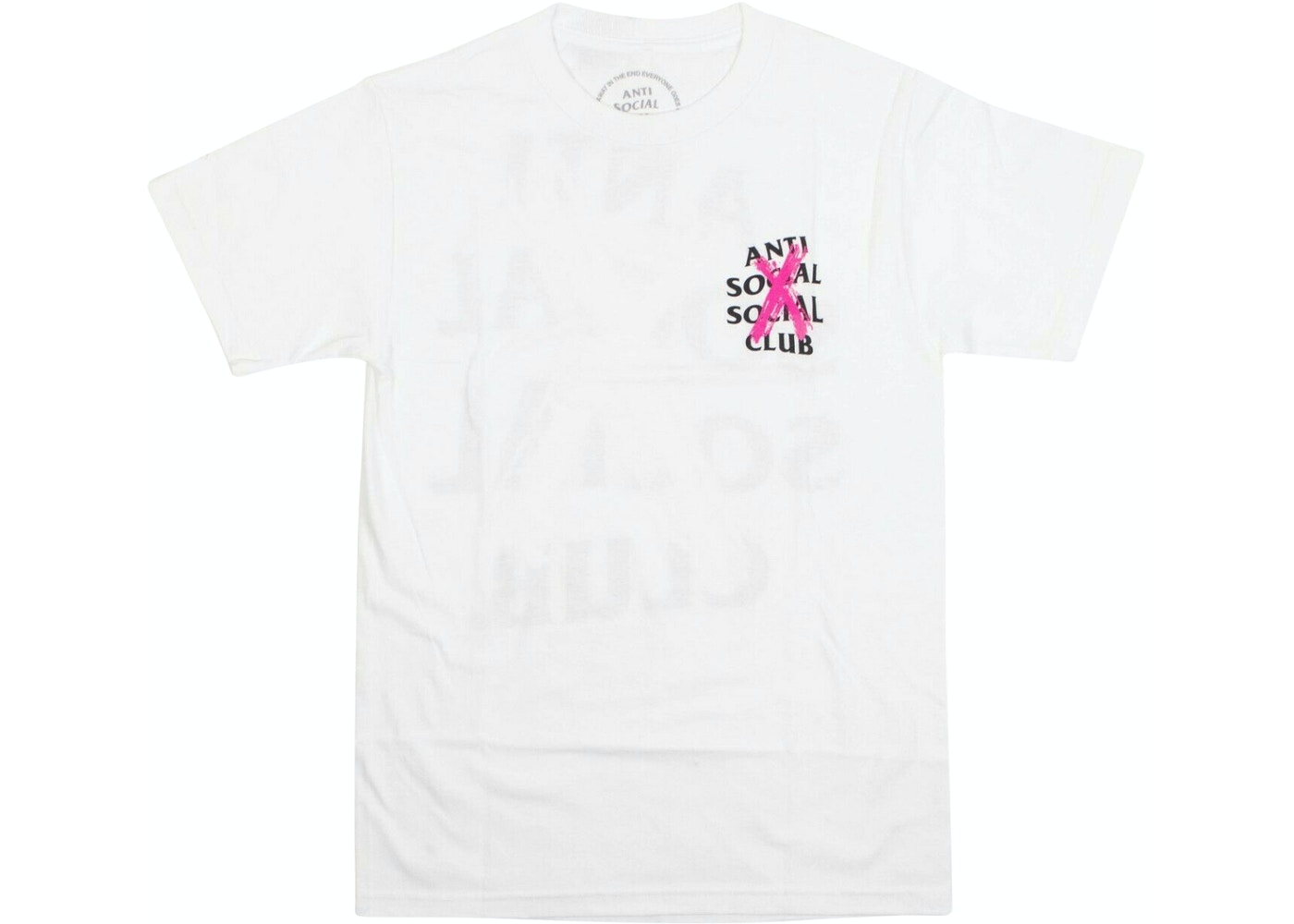 Áo Anti Social Social Club Cancelled T-Shirt White ASC-CATWH - Ảnh 2