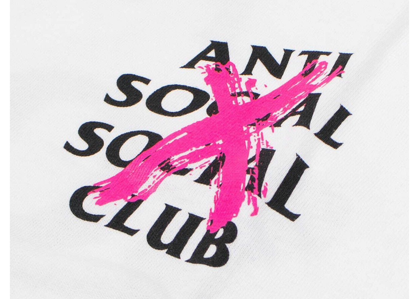 Áo Anti Social Social Club Cancelled T-Shirt White ASC-CATWH - Ảnh 3