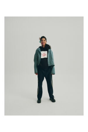 Alternative view of Áo Anti Social Social Club Not Fucking Happy Black Tee