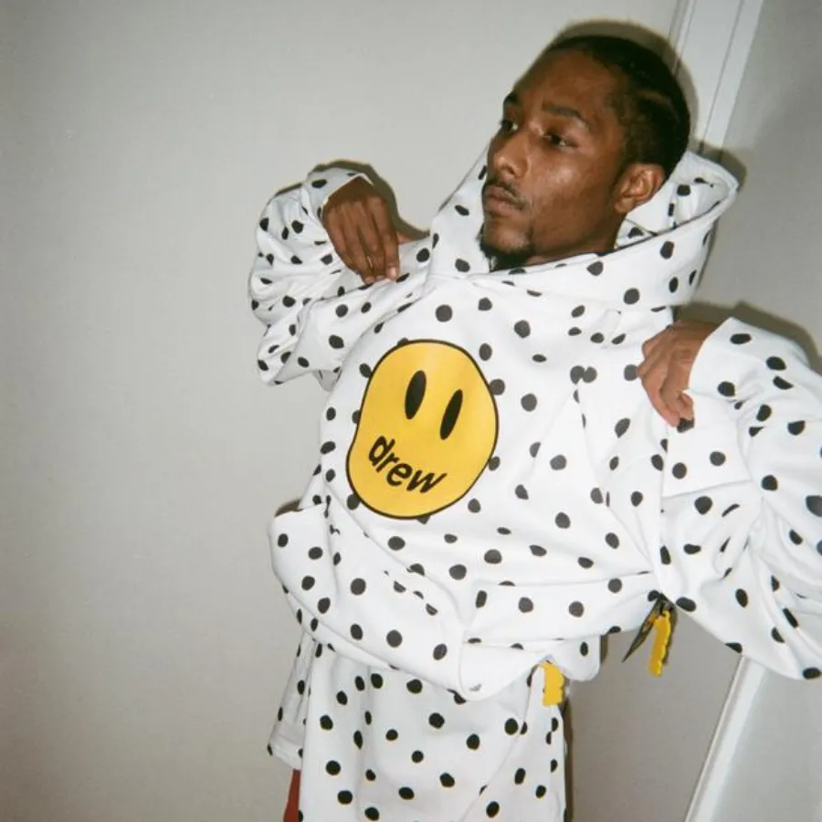 Áo Drew House Mascot Deconstructed Hoodie Polka Dot DH-MADHPD - Ảnh 4