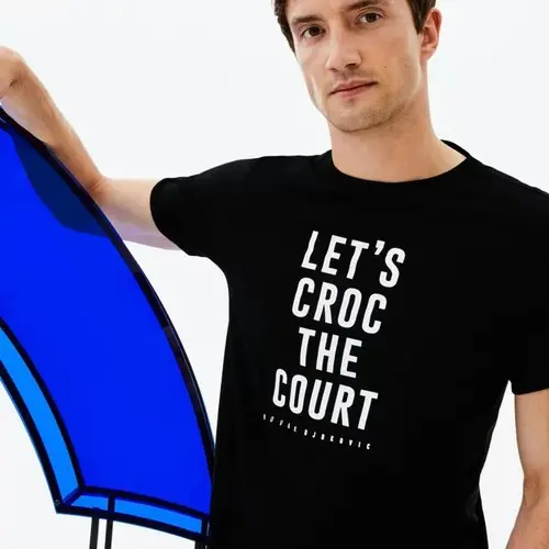 Alternative view of Áo Lacoste Print Technical Jersey T shirt H036094