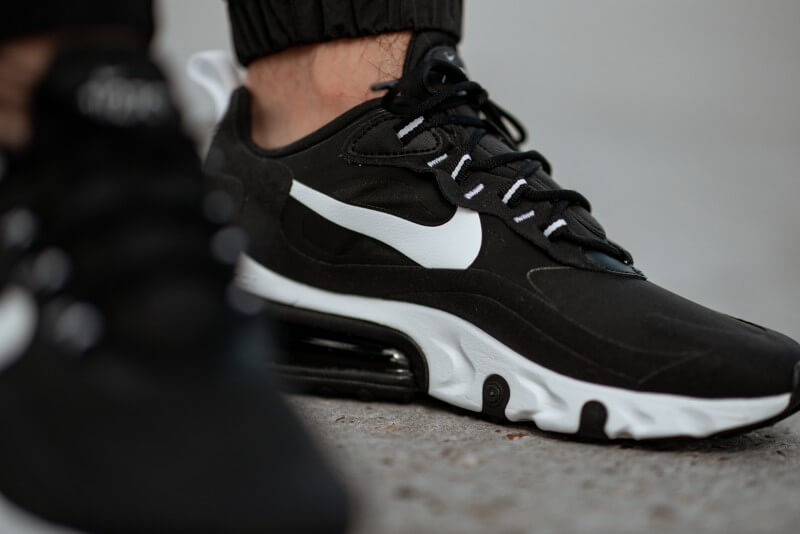 Giày Nike Air Max 270 React 'Black White' AO4971-004 - Ảnh 4