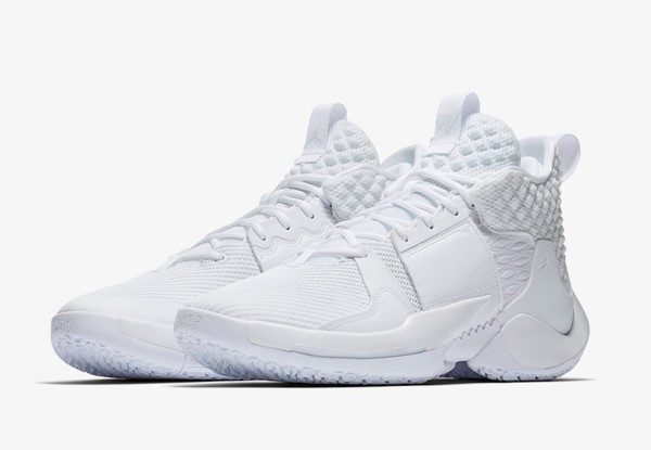 Giày Nike Jordan Why Not Zer0.2 'Triple White' AO6219-101 - Ảnh 4