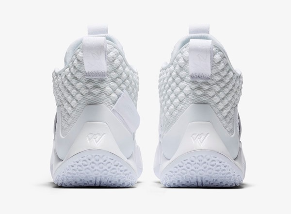 Giày Nike Jordan Why Not Zer0.2 'Triple White' AO6219-101 - Ảnh 5