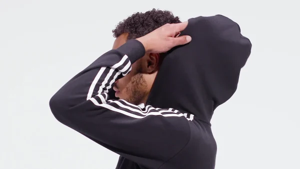 Áo Adidas Essentials 3 Stripes Jacket DQ3102 - Ảnh 4