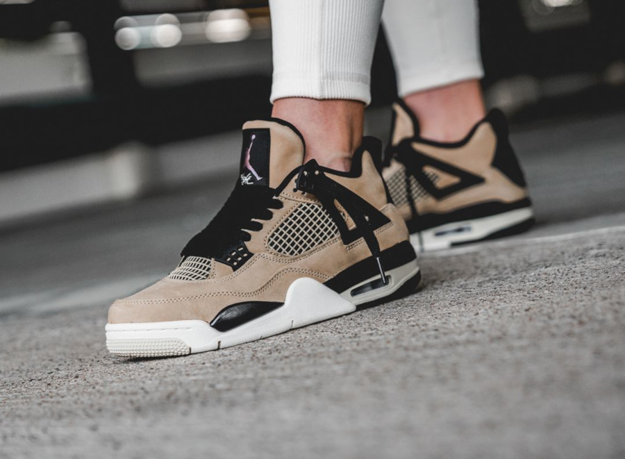 Giày Nike Wmns Air Jordan 4 Retro 'Mushroom' AQ9129-200 - Ảnh 4