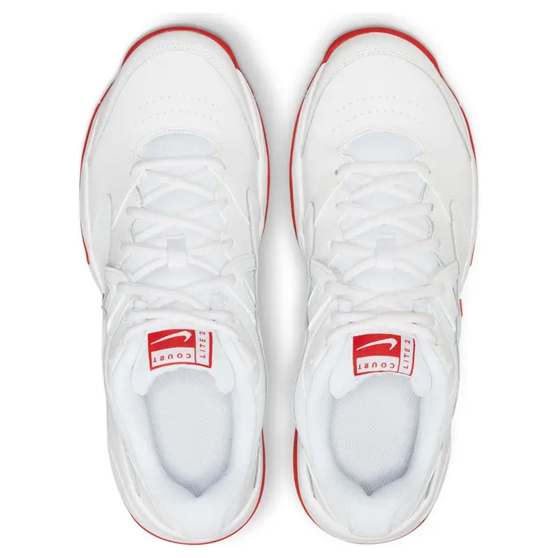 Alternative view of Giày Tennis Nike Court Lite 'White University Red' AR8836-177