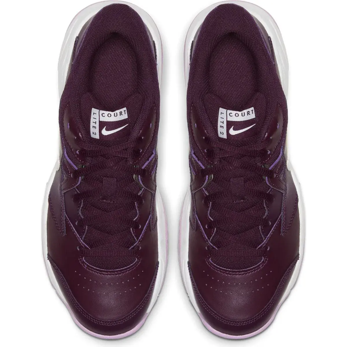 Alternative view of Giày Tennis Nike Court Lite 2 'Bordeaux White' AR8838-603