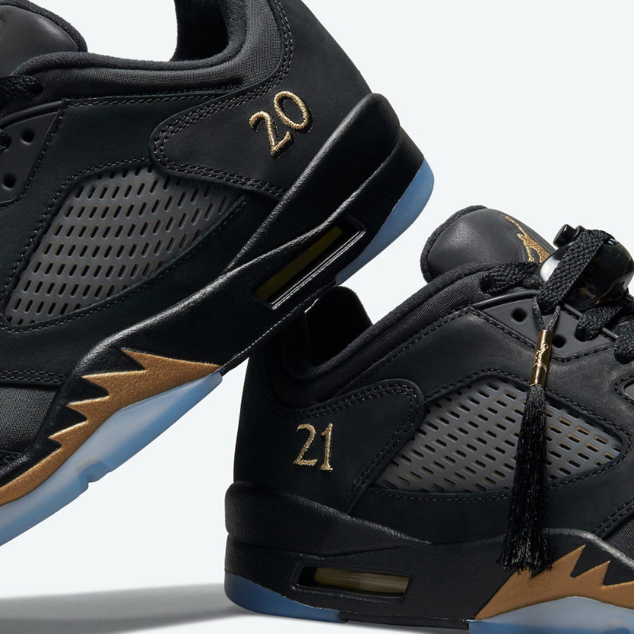 Giày Nike Air Jordan 5 Retro Low Wings 'Class of 2020-21' DJ1094-001 - Ảnh 3