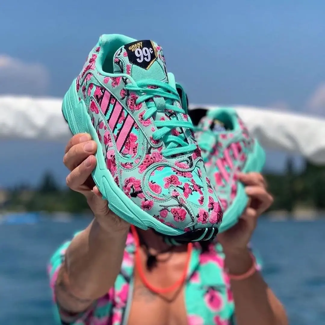 Alternative view of Giày Adidas Arizona x Yung 1 'Green Tea With Ginseng And Honey' FU7786