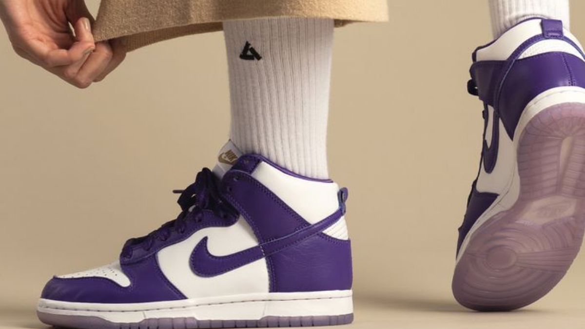 Giày Nike Dunk High SP 'Varsity Purple' DC5382-100 - Ảnh 5