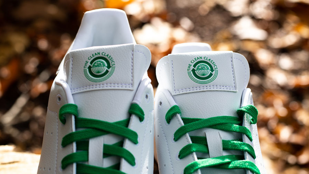 Giày Adidas Stan Smith 'Clean Classics Collection White Green' FU9609 - Ảnh 3