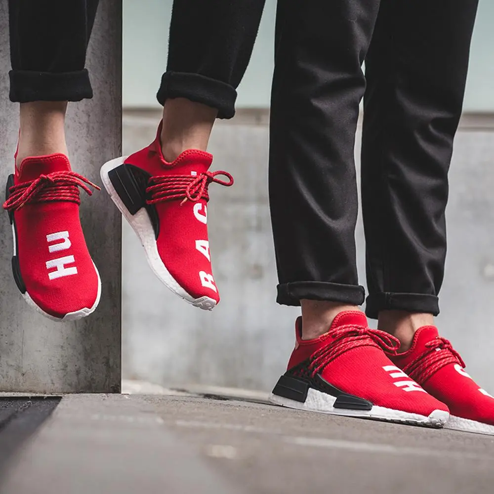 Alternative view of Giày Adidas Pharrell x NMD Human Race 'Red' BB0616
