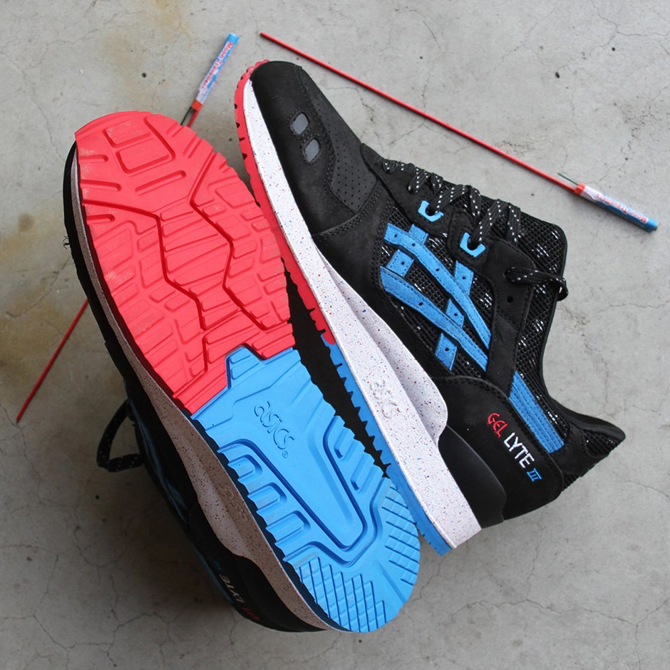 Giày Villa x Wale x Asics Gel Lyte 3 'Bottle Rocket' H54CK-9047 - Ảnh 3