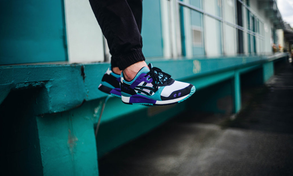 Giày Asics Gel Lyte 3 'Cyan Black' 1201A051-100 - Ảnh 8