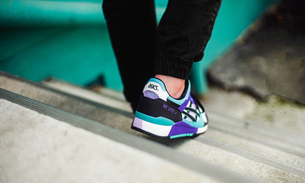 Giày Asics Gel Lyte 3 'Cyan Black' 1201A051-100 - Ảnh 9