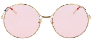 Kính Gucci Gold Solid Light Pink GG0395S-004