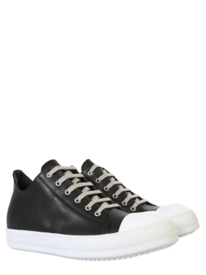 Alternative view of Giày Rick Owens Black Low Sneakers RU20F3891