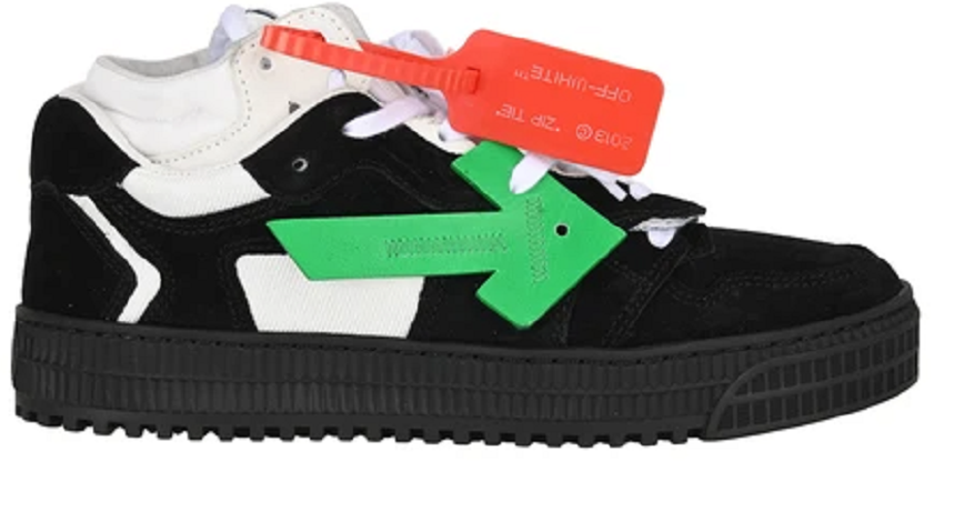 Giày Off-White Arrows Logo Mid Top Sneakers OWIA181S20LEA002-1055