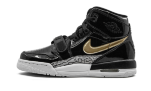 Alternative view of Giày Nike Jordan Legacy 312 GS 'Black Metallic Gold' AT4040-007