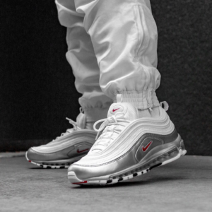 Alternative view of Giày Nike Air Max 97 QS 'B-Sides White Silver' AT5458-100