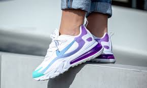 Alternative view of Giày Nike Wmns Air Max 270 React 'Light Purple' AT6174-102