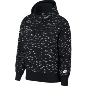 Áo Nike Womens X-Small All Over Print Hoodie Print Swoosh Hoodie AV8342-010