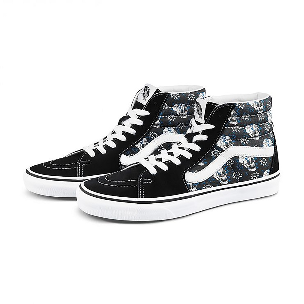 Giày Vans Sk8-Hi 'Flash Skulls' VN0A4U3C1HJ - Ảnh 4