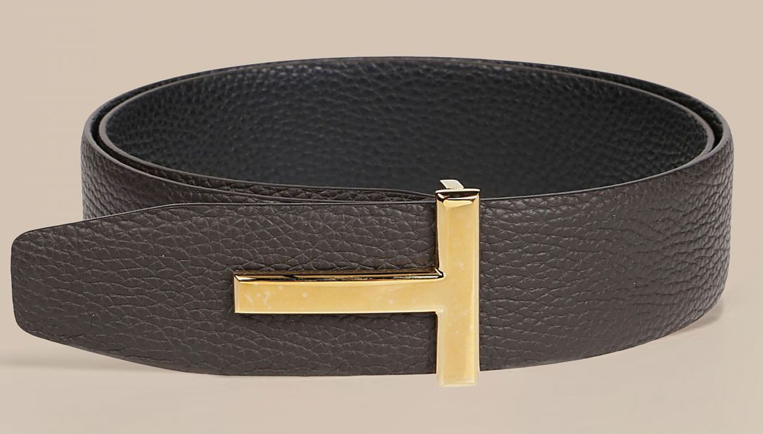 Thắt lưng Tom Ford Men's Double Sided T Belt TB178TLCL050-C7906 - Ảnh 2