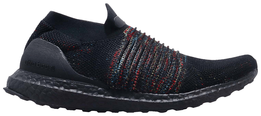 Giày Adidas UltraBoost Laceless 'Black Multi-Color' B37685