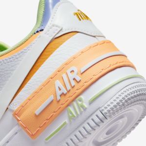 Giay Nike Air Force 1 Low Shadow 'White Peach Cream Lime' DX3718-100